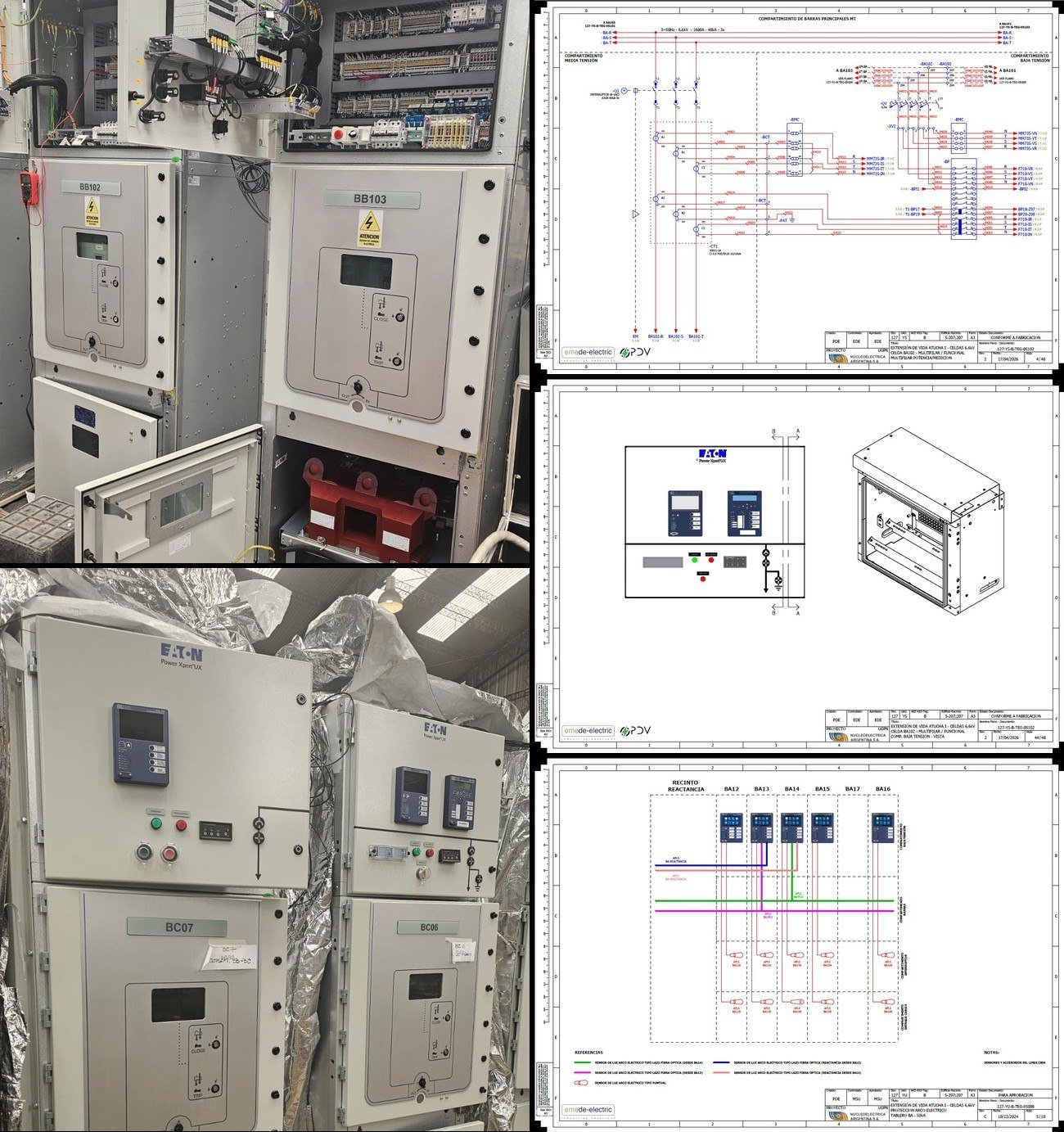 Extensión de Vida Central Nuclear Atucha I — Celdas de Media Tensión 6,6 kV