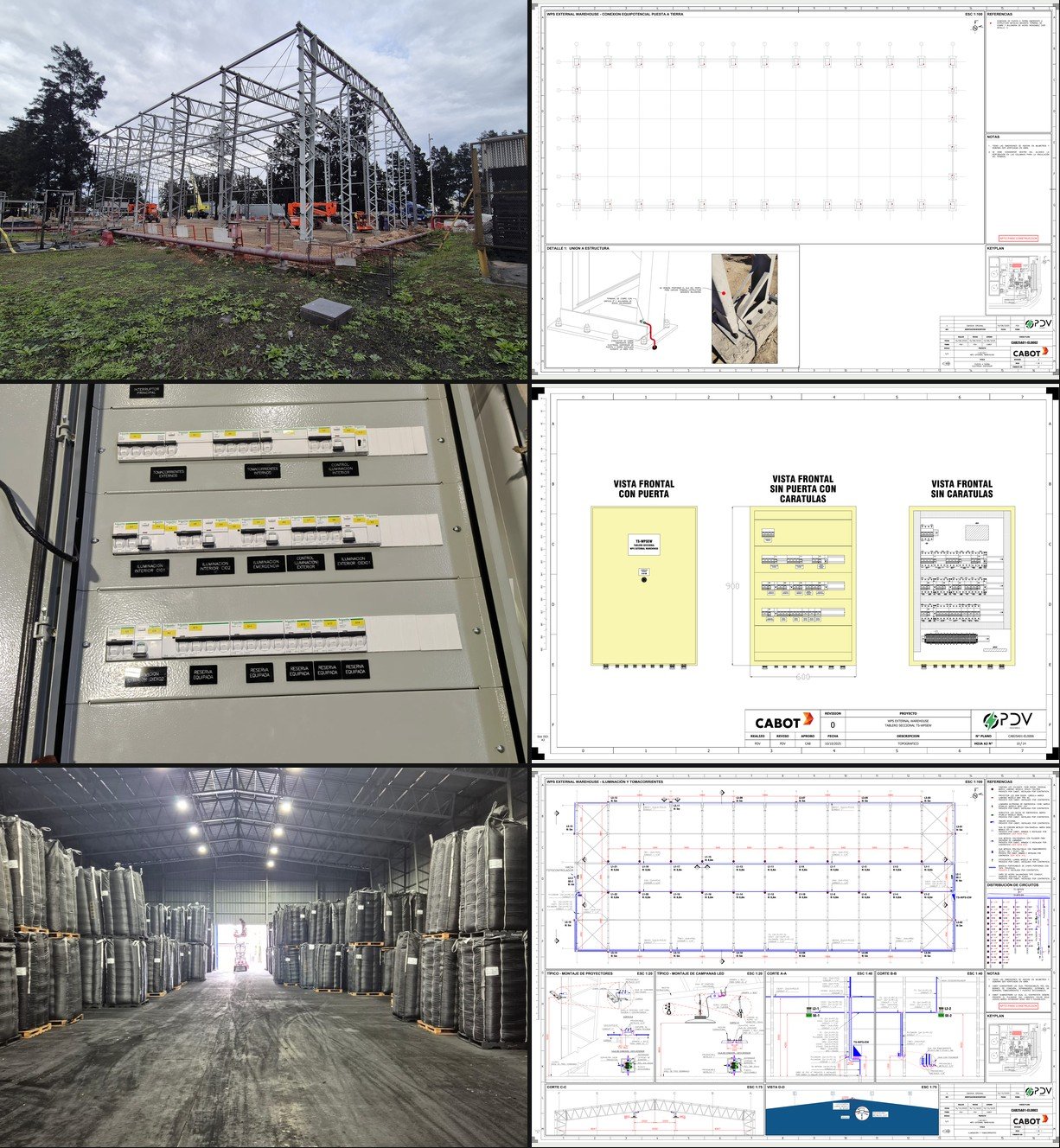 Ingeniería Constructiva de Nave Industrial — WPS External Warehouse
